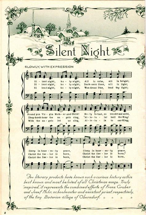 Free Printable Vintage Christmas Sheet Music