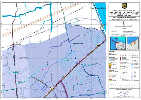 Rencana Struktur Ruang Part Katalog Peta Banda Aceh