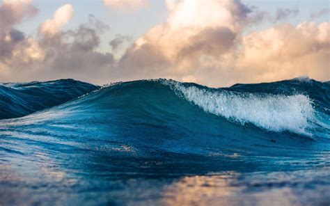 Ocean Wave During Daytime Macbook Air Wallpaper Download Allmacwallpaper