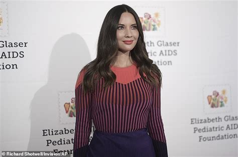 Olivia Munn Flaunts Her Legs In A Multicolored Outfit At The Elizabeth