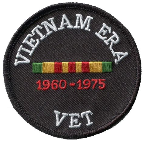 Vietnam Veteran Patch Vietnam Era 1690 1975 Us Military Etsy