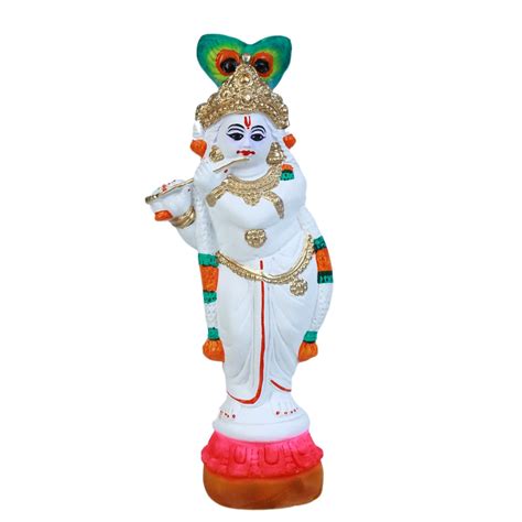 Krishna Statue Plaster Of Paris Free Online Delivery All Over India