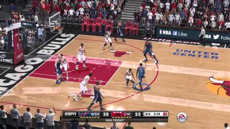 Bradley beal (35 points) highlights vs. NBA Live 15 Bulls vs Wizards - YouTube