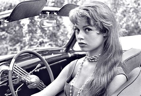 Brigitte Bardot 1950s60s French Movie Actress Presented In A Sexy