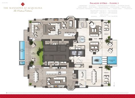Mansions At Acqualina Penthouse Hits The Market For 55m Floor Plans