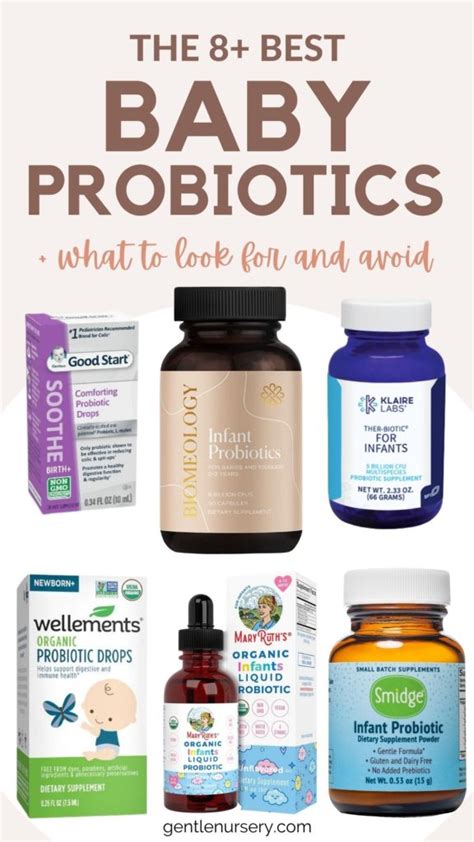 The 8 Best Probiotics For Babies And Toddlers The Gentle Nursery