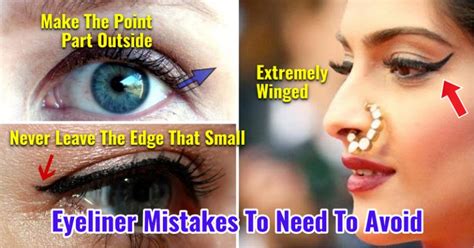Common Mistakes You Tend To Make While Applying Eyeliner