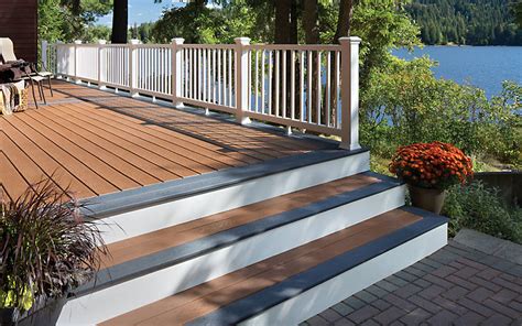 Photo Gallery Featuring Trex Deck Designs And Ideas For The