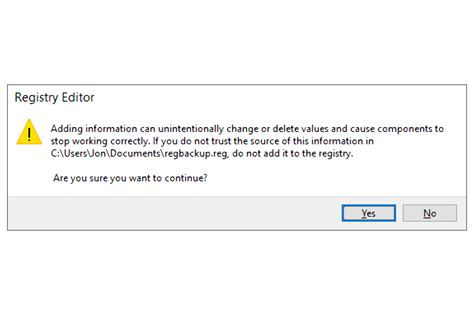 How To Restore The Registry Windows 10 8 7 Vista Xp
