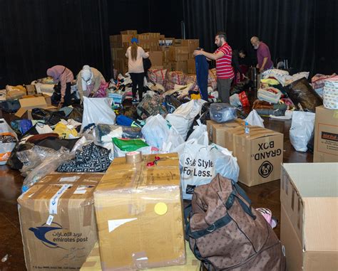 Qatar Community Donates Clothing And Food As Well As Their Time To Help