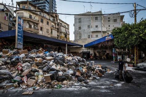 Lebanese Seethe As Stinking Garbage Piles Grow In Beirut And Beyond