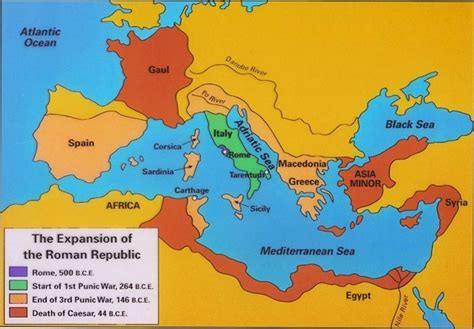 Unit 5 The Roman Republic And Empire The Roman Republic
