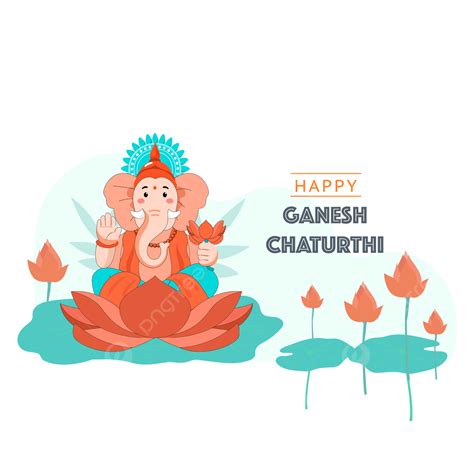 Happy Ganesh Chaturthi Vector Art Png Happy Ganesh Chaturthi Graphic