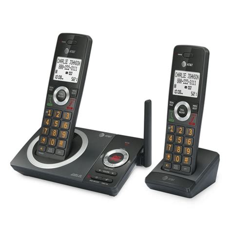 Atandt Cl82219 2 Handset Answering System With Smart Call Block Walmart