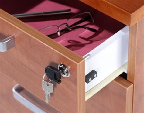 Desk Locks Stainless Steel Faced Metal Desk T Bolt Drawer Lock