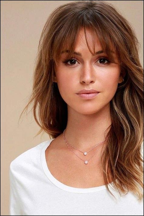 Stunning How To Style Medium Length Hair With Side Bangs For Hair Ideas Best Wedding Hair For