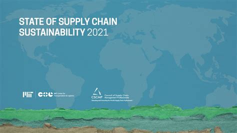 2021 State Of Supply Chain Sustainability Survey MIT Sustainable