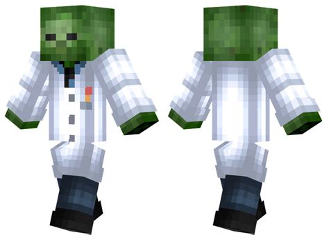 Scientist Zombie Minecraft Skins