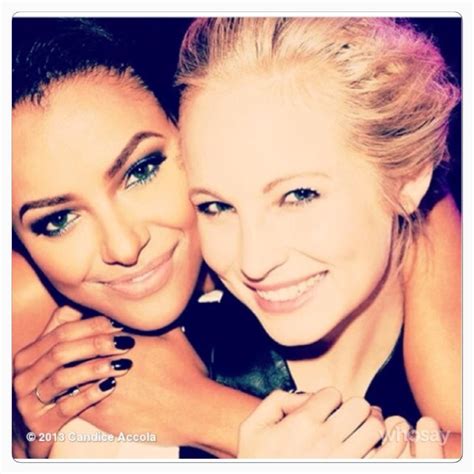 Candice Accola And Kat Graham Candice King Hollywood Celebrities Candice Accola