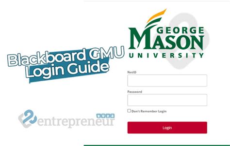 Blackboard Gmu Login Your Gateway To Online Learning Entrepreneurbuzz