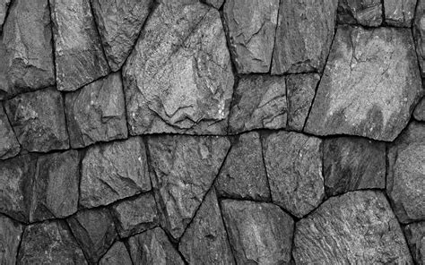 Download Wallpapers Gray Stone Texture Real Rock Texture Stones