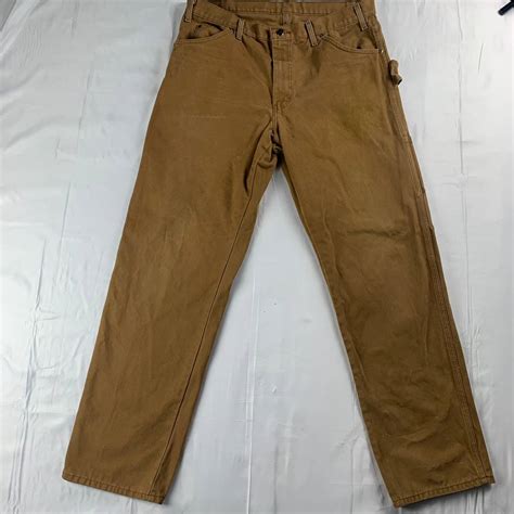 Vintage Vintage Dickies Khaki Cargo Pants Grailed