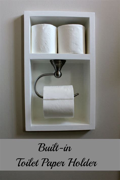 With choices including wall mounts, stands, and holders that double as storage, you're sure to find the one that suits your space. Turtles and Tails: Recessed Toilet Paper Holder (aka ...