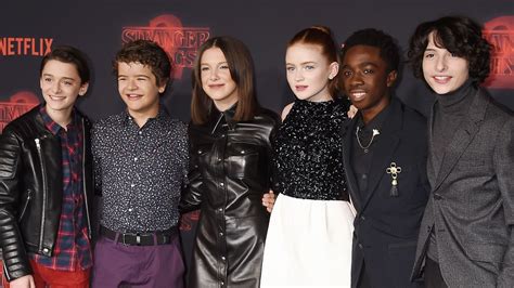 Heres What The Stranger Things Cast Looked Like On Their First Red