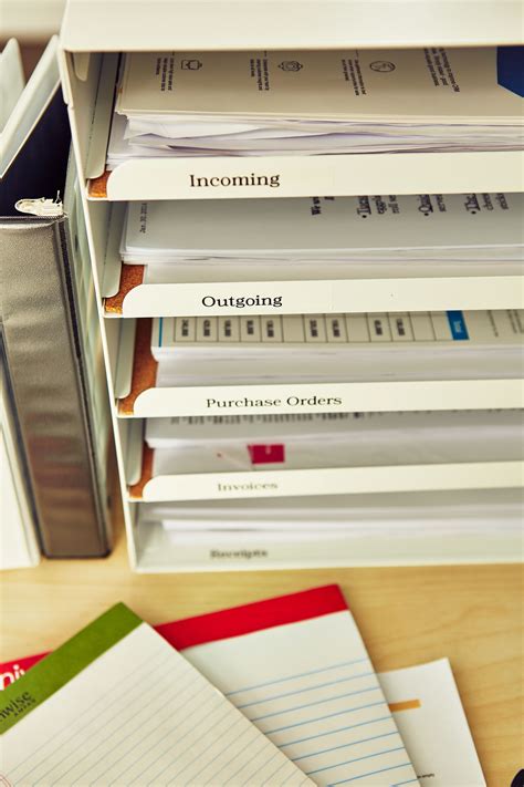 Filing System For Office