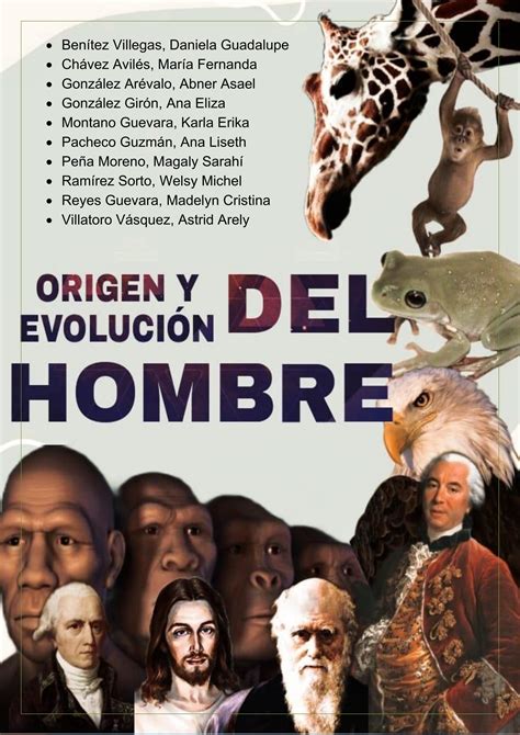 Origen Y Evolucion Del Hombre By Magaly Sarah Pe A Moreno Issuu