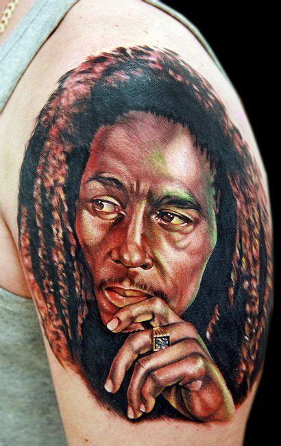 Tattoos of bob marley, tattoo flash bob marley. Bob Marley Tattoo by Cecil Porter | Bob marley tattoo ...