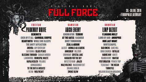 Rock the lake has finally announced their 2019 lineup and it may just be one of the best yet. With Full Force 2019 - Finales Lineup