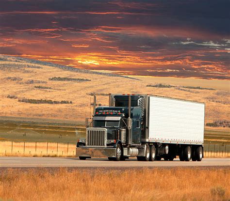 Royalty Free Semi Truck Sunset Pictures Images And Stock Photos Istock
