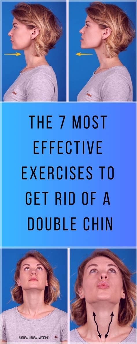 the 7 most effective exercises to get rid of a double chin exercise double chin easy workouts