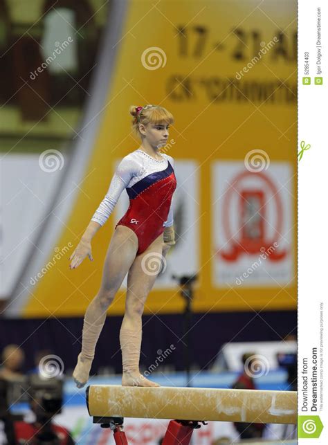 Anastasia Grishina Foto De Archivo Editorial Imagen De Deportes 52854403