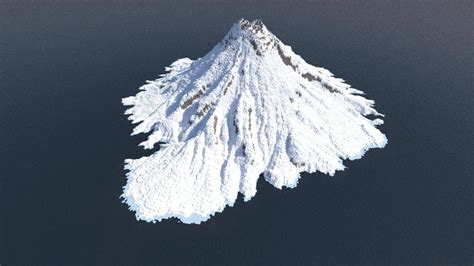 Realistic Volcano Minecraft Map
