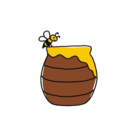 How To Draw A Honey Jar Step By Step Easy Drawing Guides Drawing Howtos