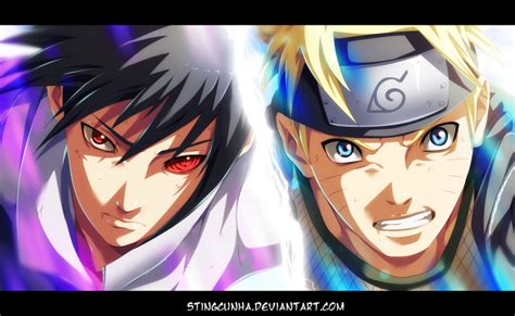 Naruto 694 Naruto Vs Sasuke By Stingcunha Daily Anime Art