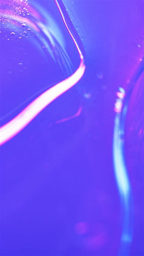 Vibrant Neon Purple Liquid Background