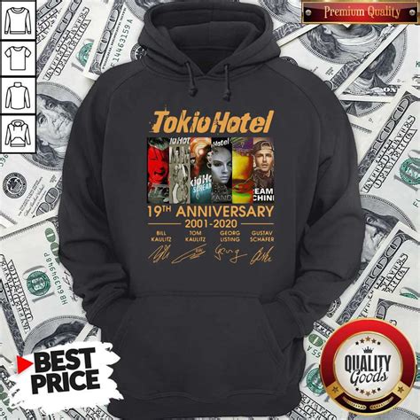 Watch live streams, get artist updates, buy tickets, and rsvp to shows track tokio hotel on bandsintown to receive news and show updates. Tokio Hotel 19th Anniversary 2001 2020 Signatures Shirt ...