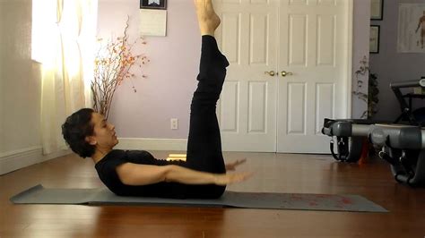 Pilates With Larisa Double Leg Stretch Youtube