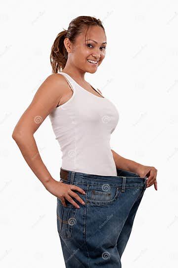 Weight Loss Stock Image Image Of Jeans Skinny Lifestyle 8890059