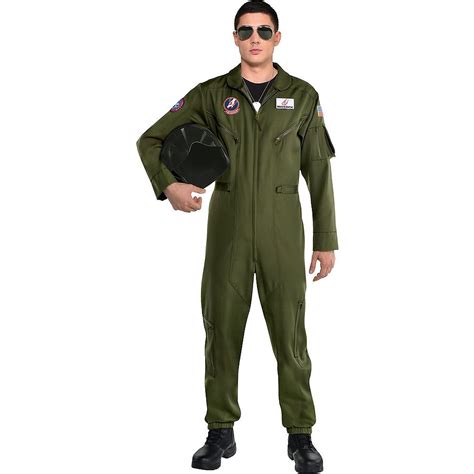 Maverick Flight Suit Costume For Men Top Gun 2 Party City Group