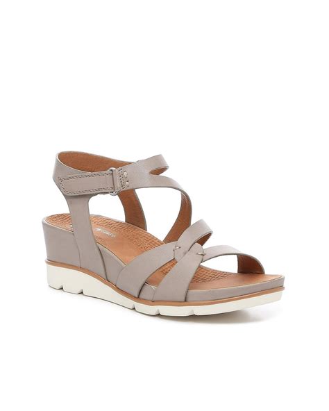 Baretraps Laurie Wedge Sandal In Gray Lyst