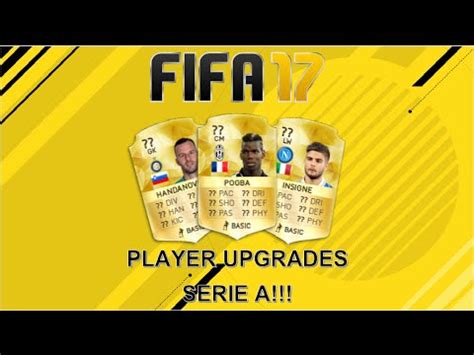 FIFA POTENTIAL PLAYER RATINGS SERIE A YouTube