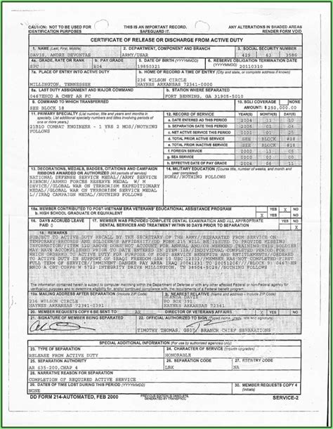 Military Separation Form Dd 214 Form Resume Examples N48mggbkyz