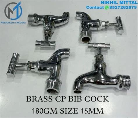 Silver Brass Cp Bib Cock 180gm Size 12 At Rs 114piece In New Delhi