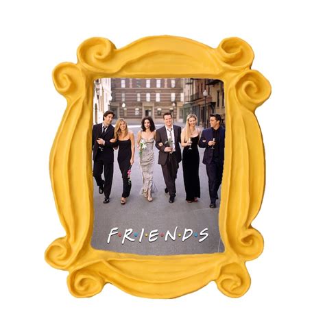 Friends Tv Show Frame Friends Peephole Frame Friends Yellow Etsy