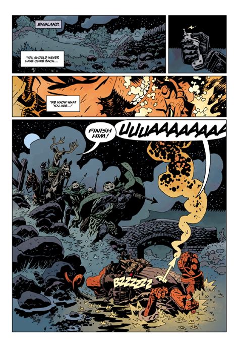 Hellboy The Wild Hunt 2 Profile Dark Horse Comics