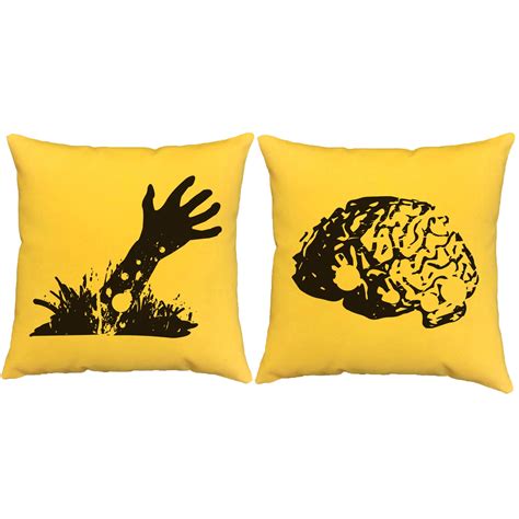 Zombie Throw Pillows Classic Horror Movie Decorative Pillows Roomcraft